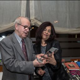 Angela Mirabal. Socia de Honor. Cena de Hermandad de la RSFZ. 2014