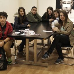 Visita Instituto Corona de Aragón. 2014