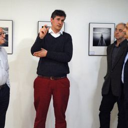 Inauguración "Solitudes" de Miguel Cabezas. 2014