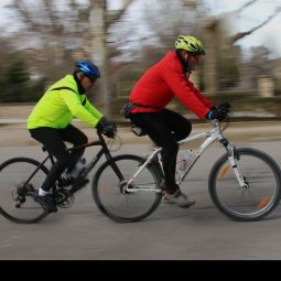 Pedro-Jose_Medrano-Rivases_Tandem-ciclista_06-2020-La ciudad con obturación lenta