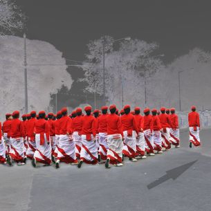 Amarnath Chandra. Women in red. India. 2013. Mención FIAP