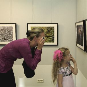 Eero Venhola. In the gallery with mom. Finlandia. 2013