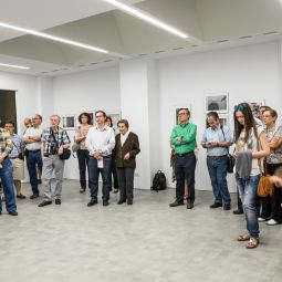 Inauguración Premio Carmelo Tartón de Retrato 2014. IAACC Pablo Serrano. 2015
