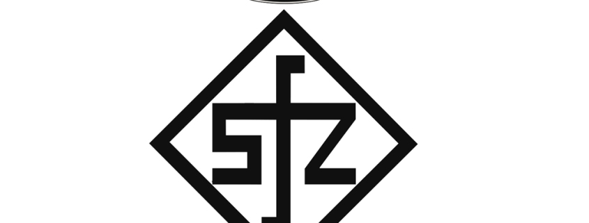 Escudo RSFZ negro fondo blanco