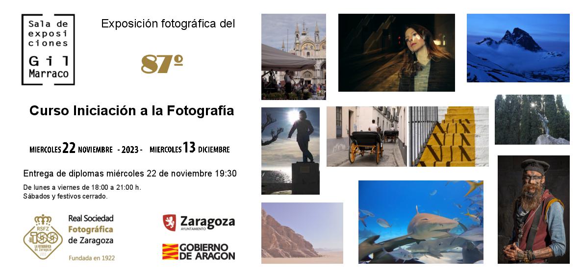 Exposición 87º Curso de iniciación a la fotografía. RSFZ